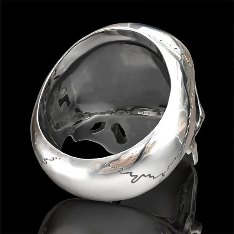 Gothic Skull Ring - Hip-Hop Biker Style