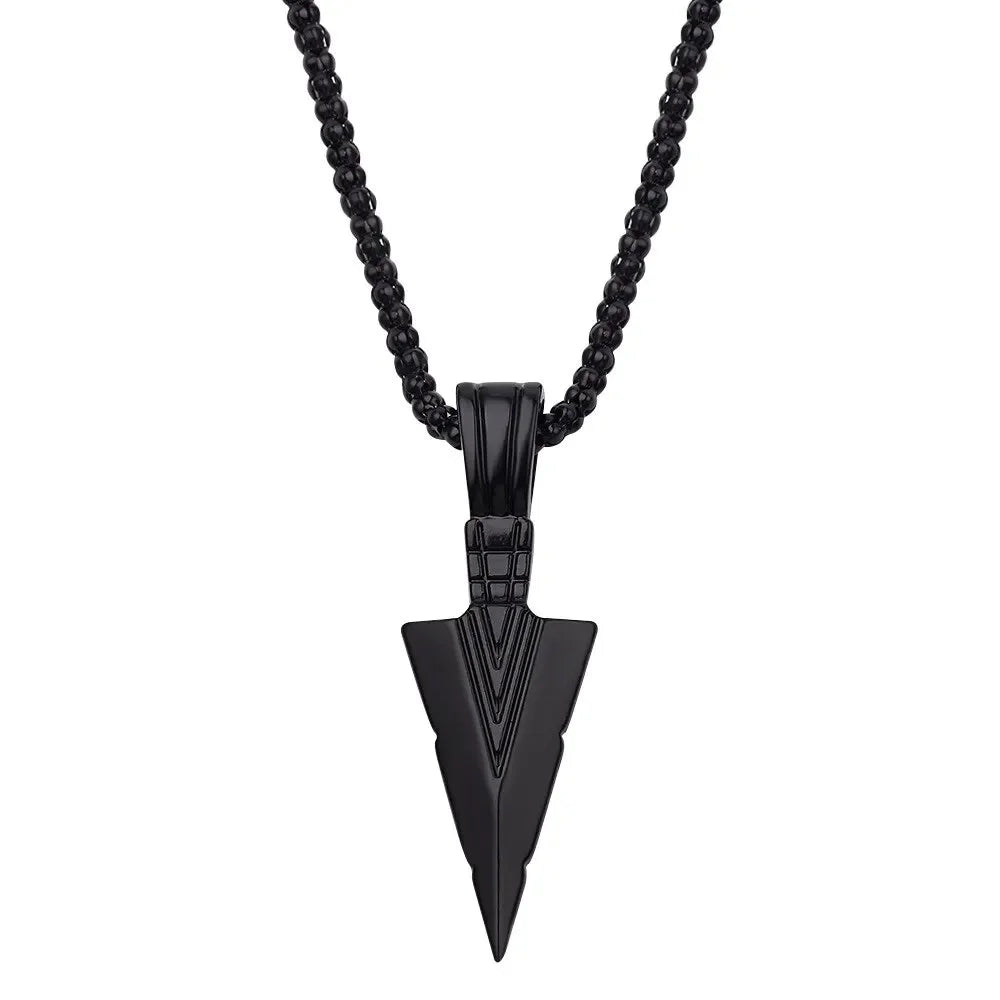 European Small Arrow Pendant Necklace - Trendy Neo-Gothic