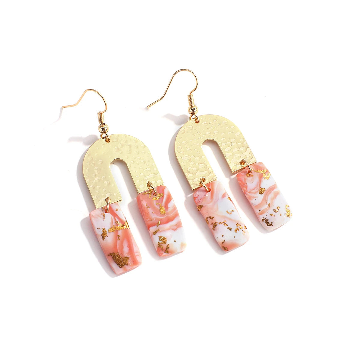 Lifefontier Polymer Clay Earrings - Handmade Abstract