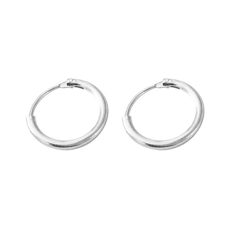 Large Hoop Earrings - 40mm 60mm 80mm Big Circle