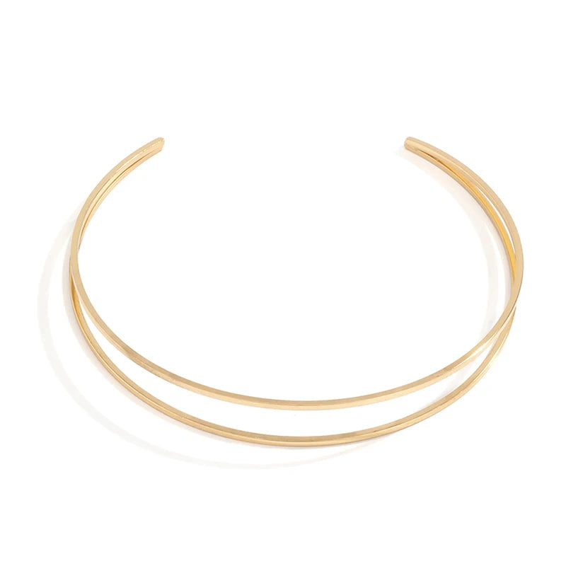 Punk Armlet Upper Arm Cuff - Adjustable Minimalist Bangle