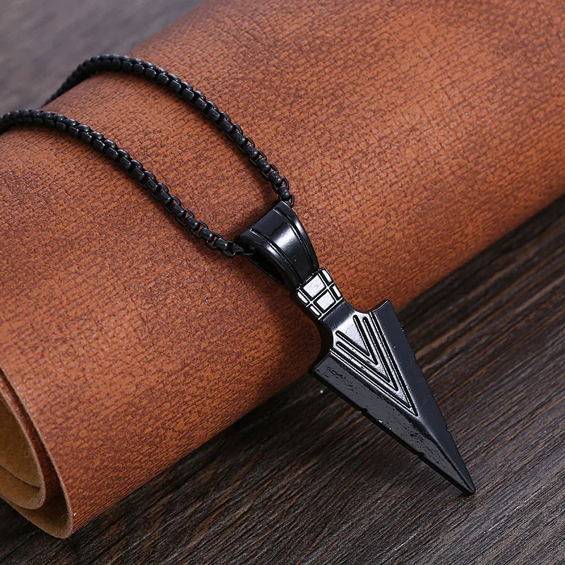 European Small Arrow Pendant Necklace - Trendy Neo-Gothic