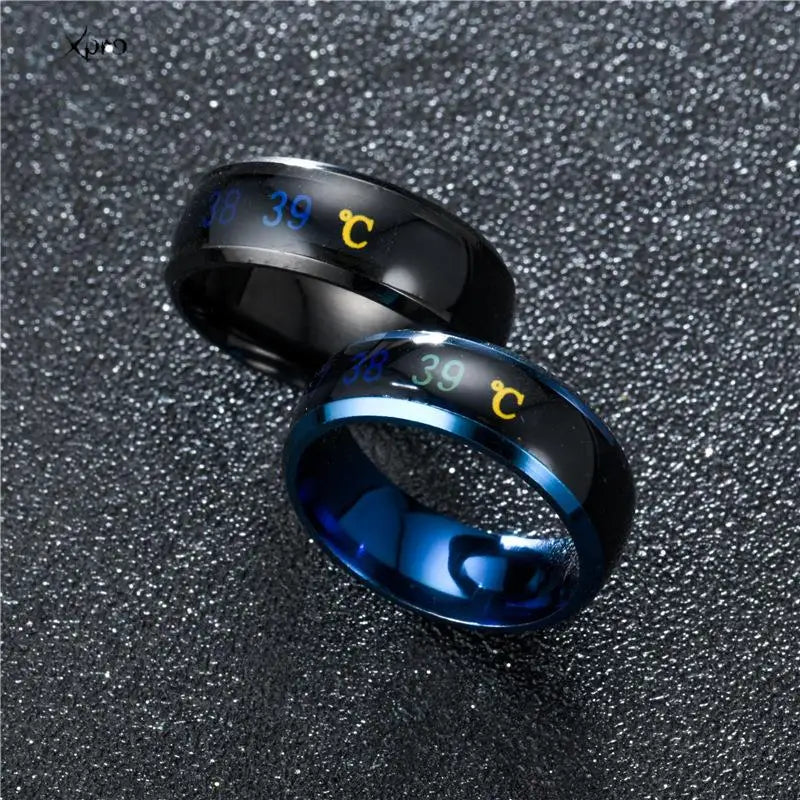 Smart Mood Ring - Color Changing Temperature Sensor