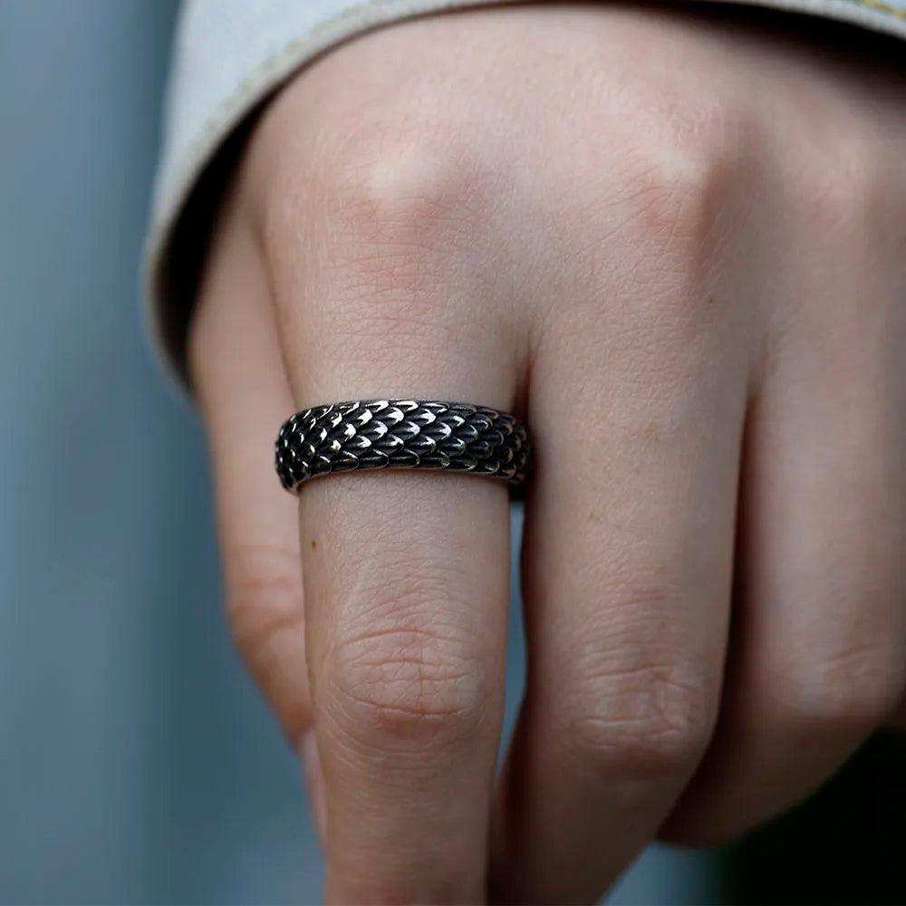Nordic Viking Dragon Ring - 316L Stainless Steel
