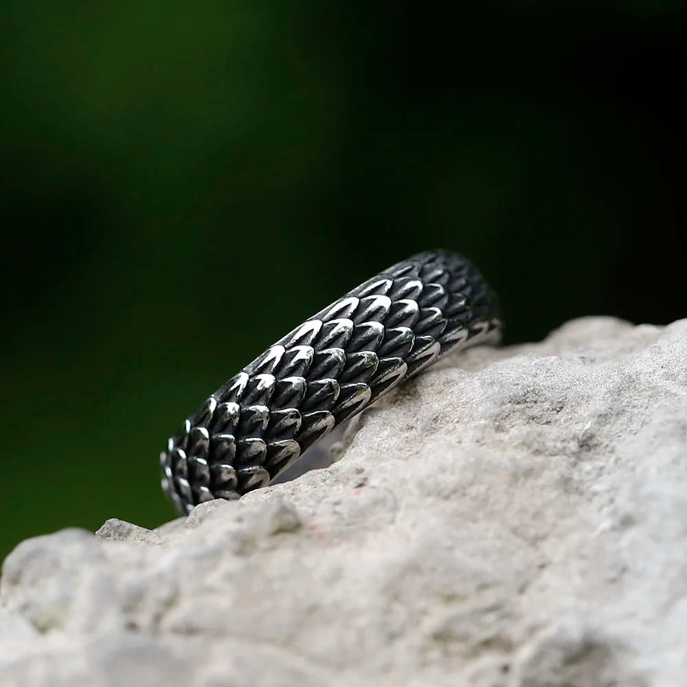 Nordic Viking Dragon Ring - 316L Stainless Steel