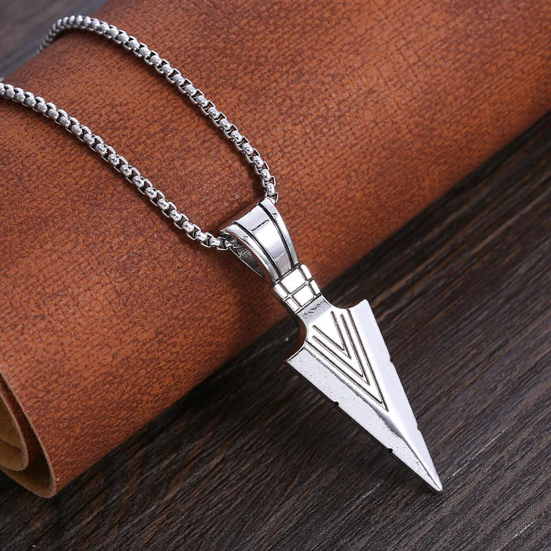 European Small Arrow Pendant Necklace - Trendy Neo-Gothic