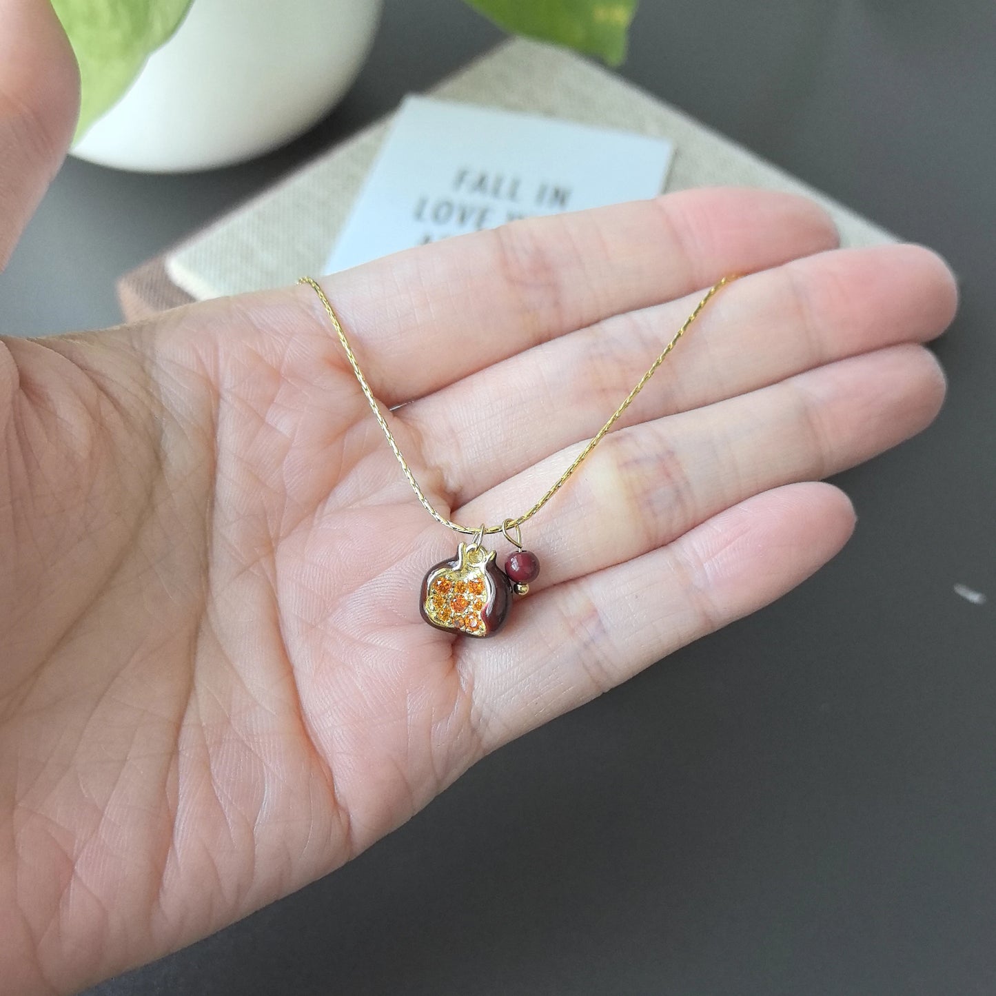 925 Silver Pearl Thin Chain Necklace - Trendy Simple Elegant