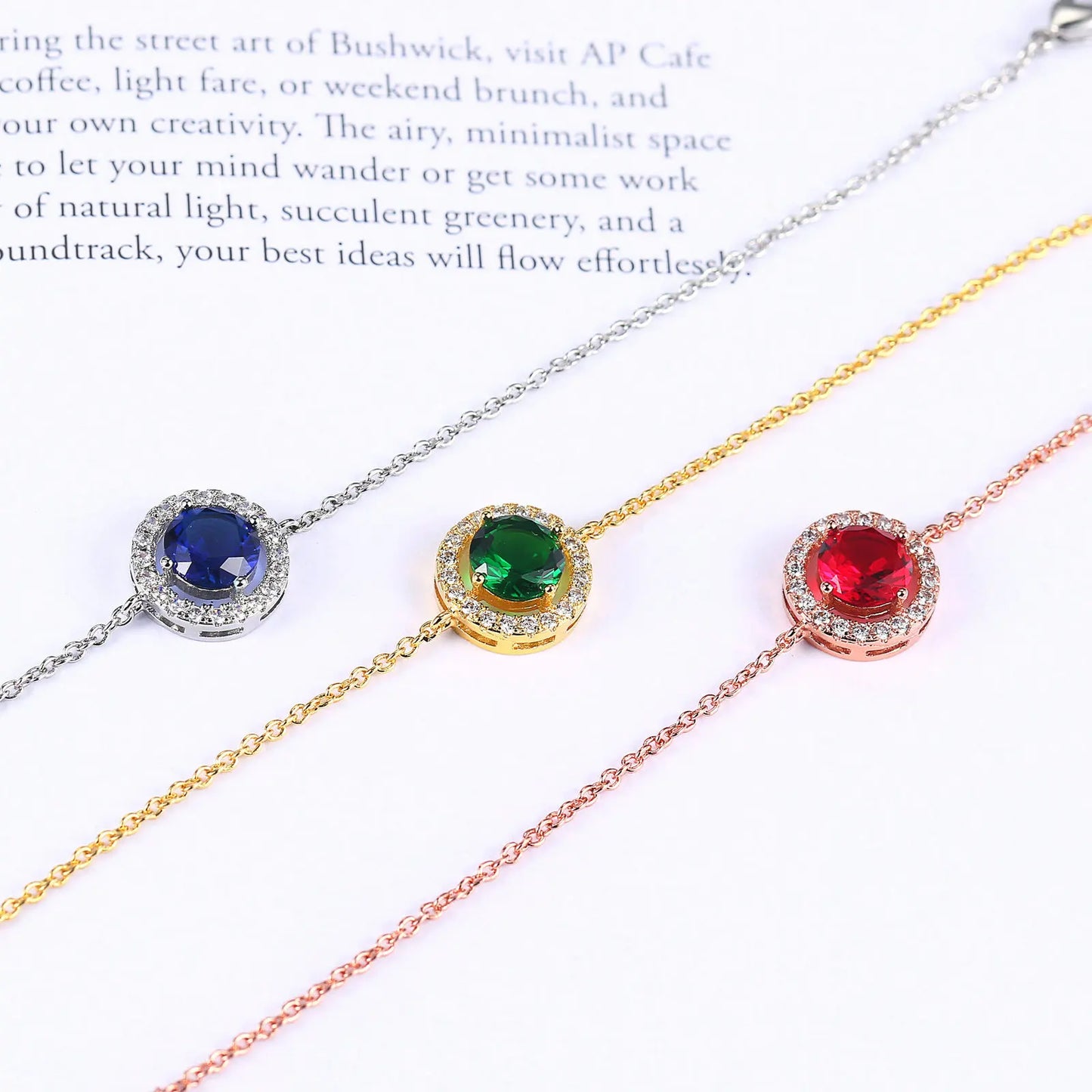 ZHOUYANG CZ Bracelet - Rose Gold & Silver Micro Mosaic