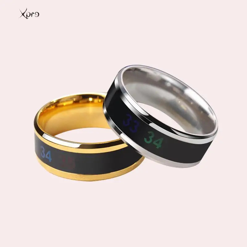 Smart Mood Ring - Color Changing Temperature Sensor